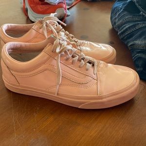 Pink vinyl VANS size 7
